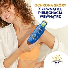 Wodoodporny balsam do opalania - NIVEA SUN Protect & Moisture Sun Lotion SPF20 48H Moisture — Zdjęcie N3