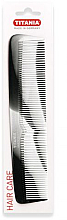 Kup Plastikowy grzebień 19,5 cm, zebra - Titania Ladies' Comb