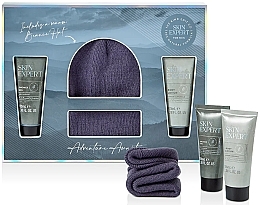 Kup PRZECENA! Zestaw - The Kind Edit Co Skin Expert Beanie Gift Set (sh/gel/100ml + b/lot/100ml + beanie hat) *