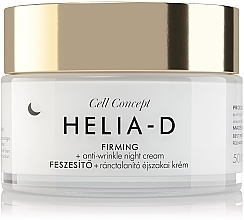 Przeciwzmarszczkowy krem do twarzy na noc, 45+ - Helia-D Cell Concept Cream — Zdjęcie N1
