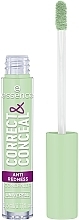 Korektor na zaczerwienienia - Essence Correct & Conceal Anti Redness Concealer — Zdjęcie N1