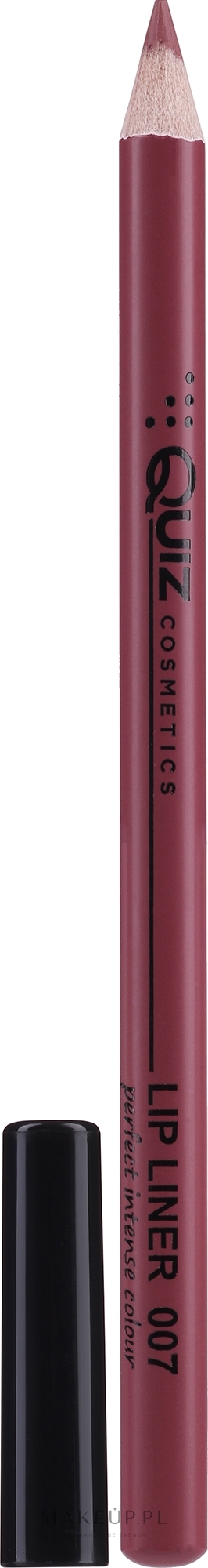 Kredka do ust - Quiz Cosmetics Lip Liner — Zdjęcie 07 - Pink