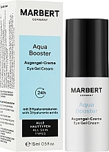 Kup Wodny żelowy booster do skóry wokół oczu - Marbert Aqua Booster Augengel-Creme