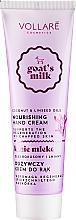 Odżywczo-wygładzający krem do rąk Kozie mleko - Vollare Goat's Milk Nourishing & Smoothing Hand Cream — Zdjęcie N1