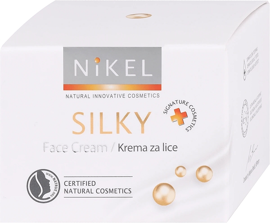Krem do twarzy - Nikel Silky Face Cream — Zdjęcie N1