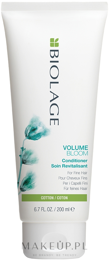 Odżywka dodająca objętości włosom cienkim - Biolage Volumebloom Cotton Conditioner — Zdjęcie 200 ml