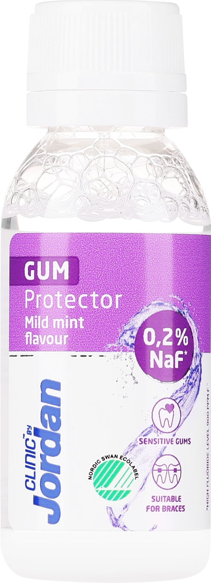 Płyn do płukania ust o smaku mięty - Jordan Clinic Gum Protector  — Zdjęcie 30 ml