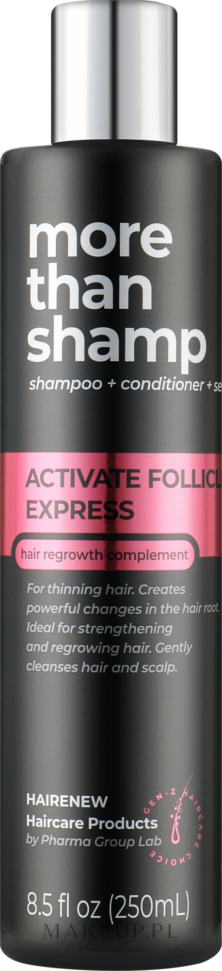 Szampon przyspieszający porost włosów - Hairenew Activate Follicles Expre Shampoo — Zdjęcie 250 ml