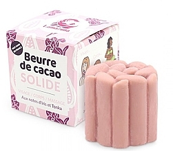 Masło w kostce do twarzy i ciała - Lamazuna Solid Pink Cocoa Butter Iris & Tonka Bean — Zdjęcie N1