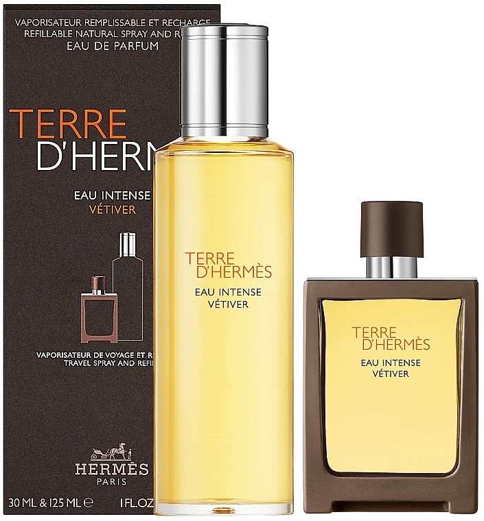 Hermes Terre D'Hermes Eau Intense Vetiver - Zestaw (edp 30 ml + edp 125 ml)