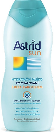 Nawilżające mleczko po opalaniu z beta-karotenem - Astrid Sun After Sun Moisturizing Beta-Carotene Milk — Zdjęcie N1