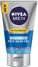 Żel do mycia twarzy dla mężczyzn - NIVEA MEN Fresh Look Face Wash — Zdjęcie N1