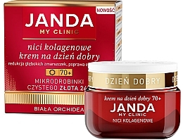 Kolagenowy krem na dzień do twarzy 70+ - Janda My Clinic Collagen Threads Day Cream — Zdjęcie N1