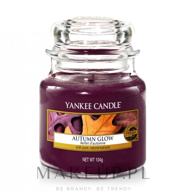 Świeca zapachowa w słoiku - Yankee Candle Autumn Glow — Zdjęcie 104 g