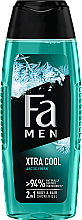 Zestaw - Fa Men Extra Cool (deo/150ml + sh/gel/250ml) — Zdjęcie N3