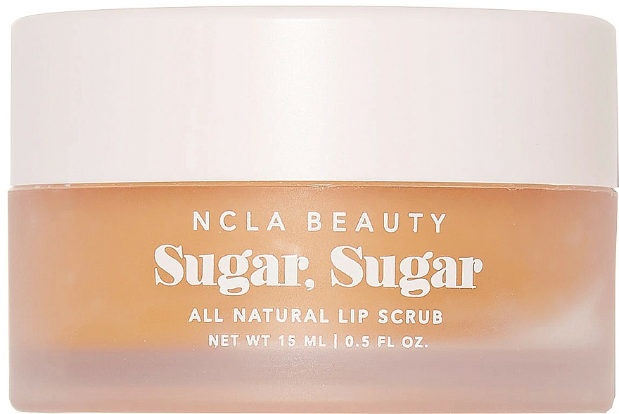 Peeling do ust Brzoskwinia - NCLA Beauty Sugar, Sugar Peach Lip Scrub — Zdjęcie N2