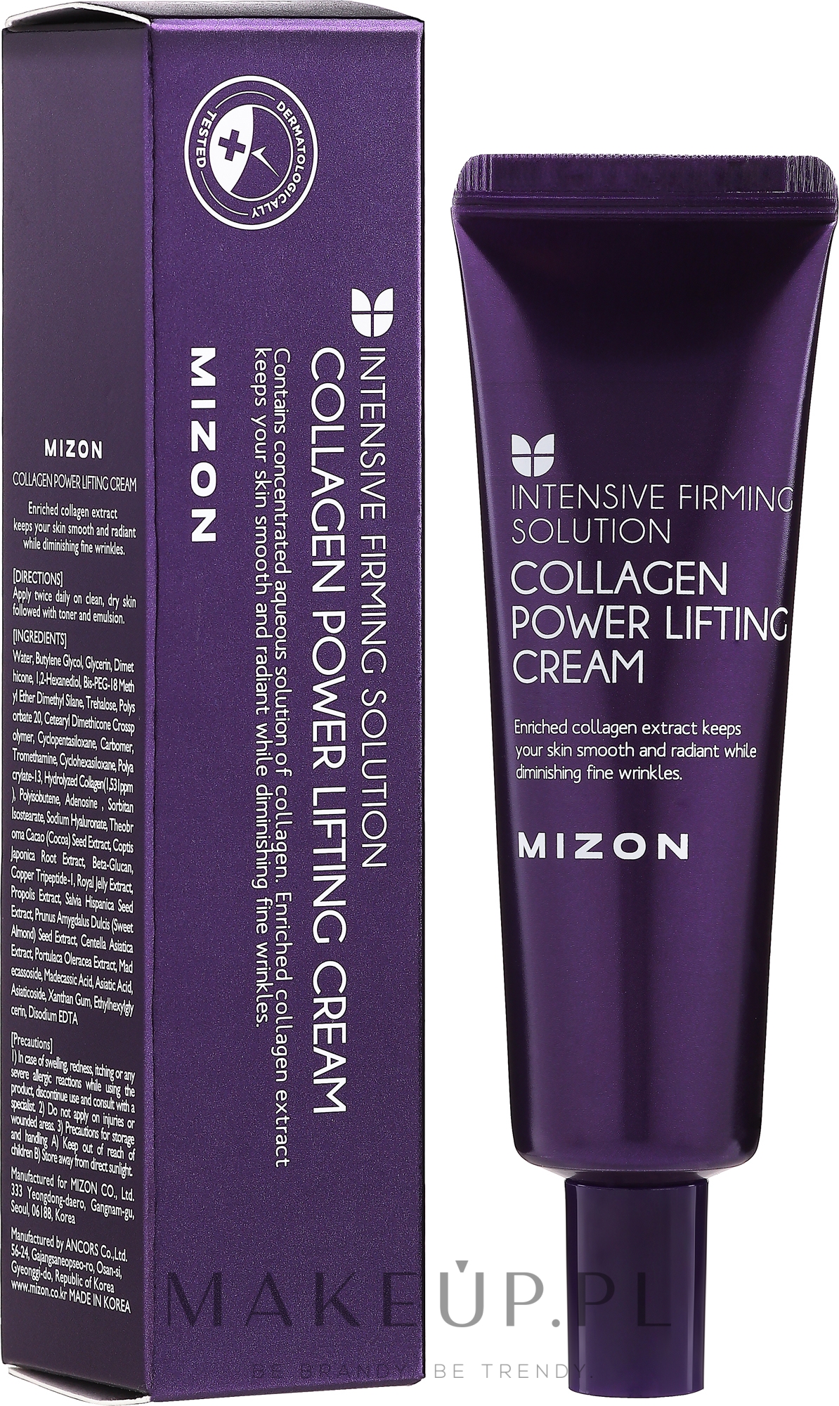 Kolagenowy krem liftingujący - Mizon Collagen Power Lifting Cream (mini) — Zdjęcie 35 ml