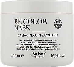 Kup Maska kawiorowo-keratynowa do włosów farbowanych - Be Hair Be Color Caviar, Keratin And Collagen Mask