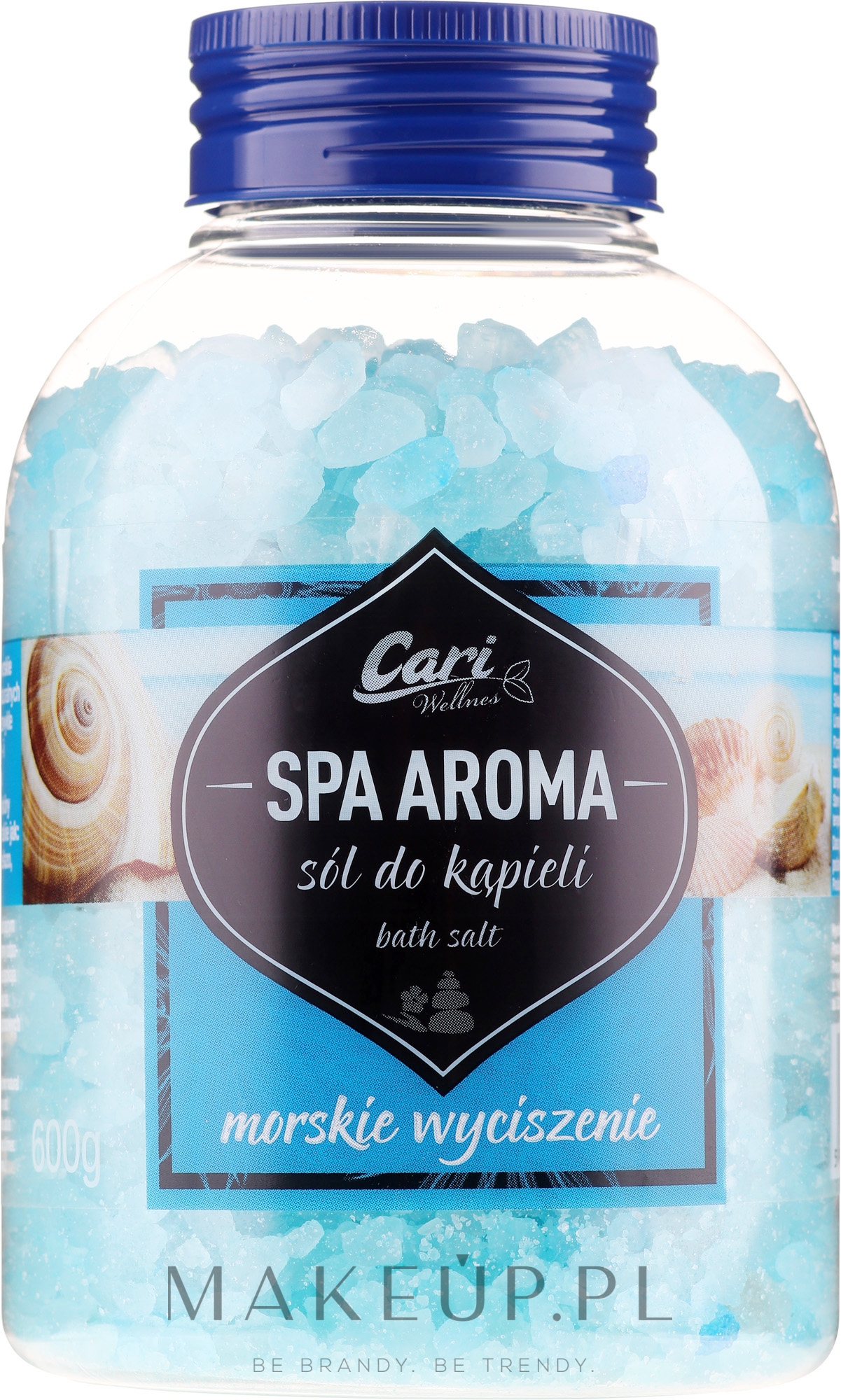 Sól do kąpieli Morskie wyciszenie - Cari Spa Aroma — Zdjęcie 600 g