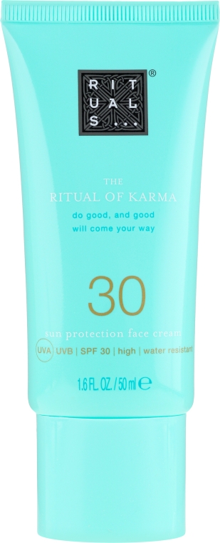 Krem do twarzy - Rituals The Ritual of Karma Sun Protection Face Cream SPF 30 — Zdjęcie N2