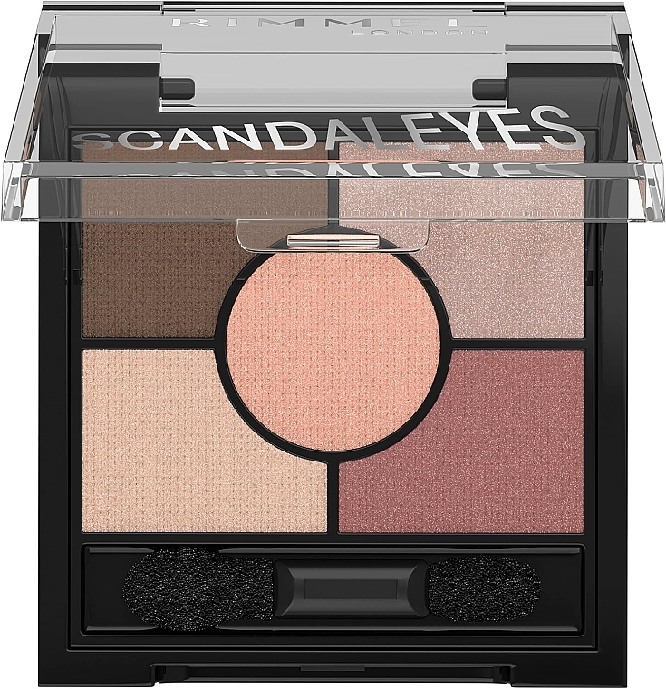 Paleta cieni do powiek - Rimmel Scandaleyes 5 Pan Eyeshadow Palette — Zdjęcie N2