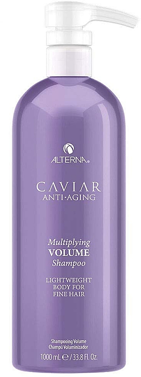 Szampon do włosów z ekstraktem z czarnego kawioru - Alterna Caviar Anti-Aging Multiplying Volume Shampoo — Zdjęcie N2