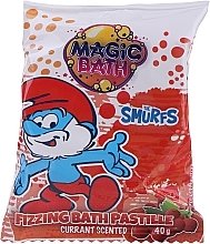 Musujące tabletki do kąpieli Smerfy, żurawina - EP Line The Smurfs Fizzing Bath Pastille — Zdjęcie N1