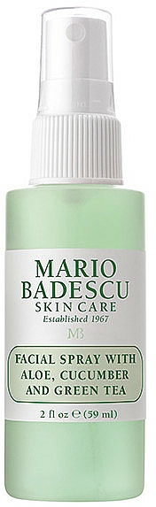Spray do twarzy z ekstraktami z aloesu, ogórka i zielonej herbaty - Mario Badescu Facial Spray Aloe, Cucumber & Green Tea