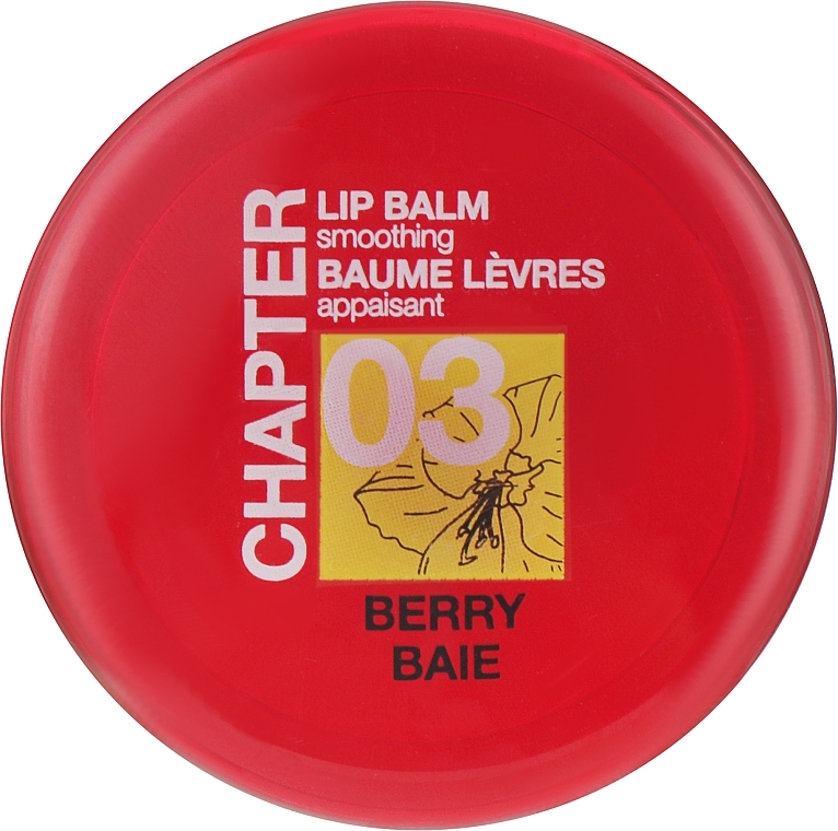 Balsam do ust Malina i amarylis - Chapter 03 Berry Baie Lip Balm — Zdjęcie N1