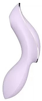 	Bezdotykowy masażer łechtaczki, fioletowy - Satisfyer Curvy Trinity 2 Violet — Zdjęcie N2