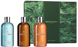 Molton Brown Woody & Aromatic Body Care Gift Set - Zestaw (sh/gel/3x300ml) — Zdjęcie N1