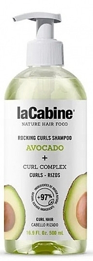 Szampon do włosów kręconych - La Cabine Nature Hair Food Rocking Curls Shampoo — Zdjęcie N1