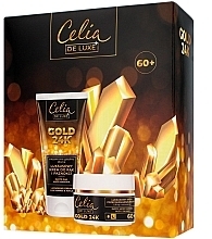 Kup Zestaw - Celia De Luxe Gold 24K 60+ (cr/50 ml + h/cr/80 ml)