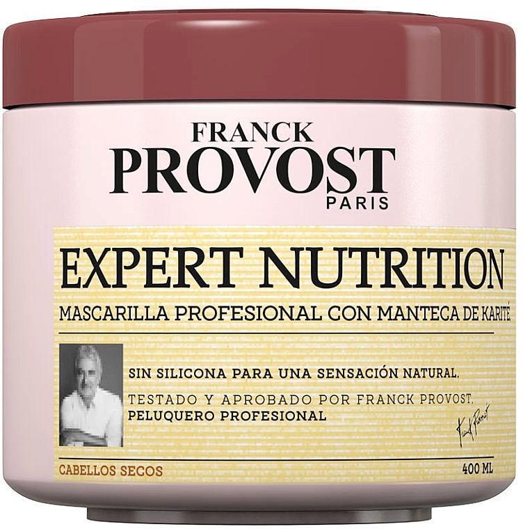 Maska do włosów suchych - Franck Provost Paris Expert Nutrition Dry Hair Mask — Zdjęcie N1