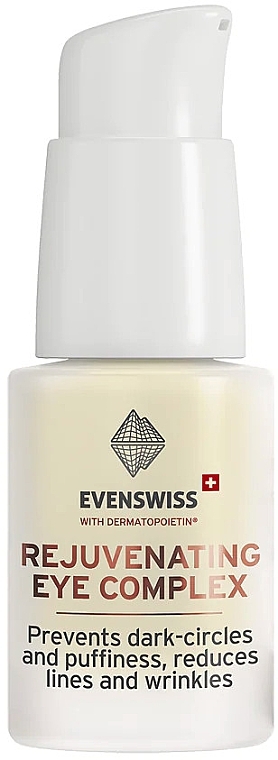 Odmładzające serum pod oczy z olejem arganowym - Evenswiss Rejuvenating Eye Complex — Zdjęcie N1