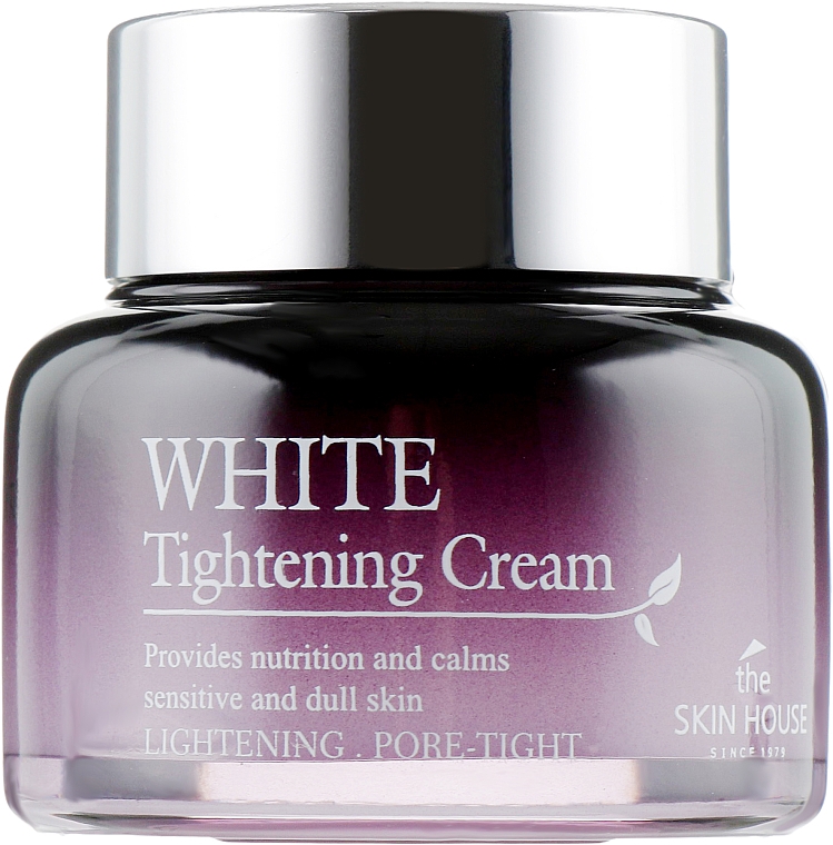 Wybielający krem do twarzy zwężający pory - The Skin House White Tightening Cream — Zdjęcie N2