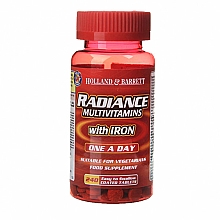 Kup Multiwitaminy i żelazo - Holland & Barrett Radiance Multi Vitamins & Iron One a Day