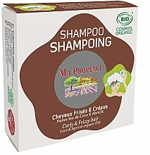 Bio szampon w kostce do włosów kręconych i niesfornych - Ma Provence Shampoo (w pudełku) — Zdjęcie N1