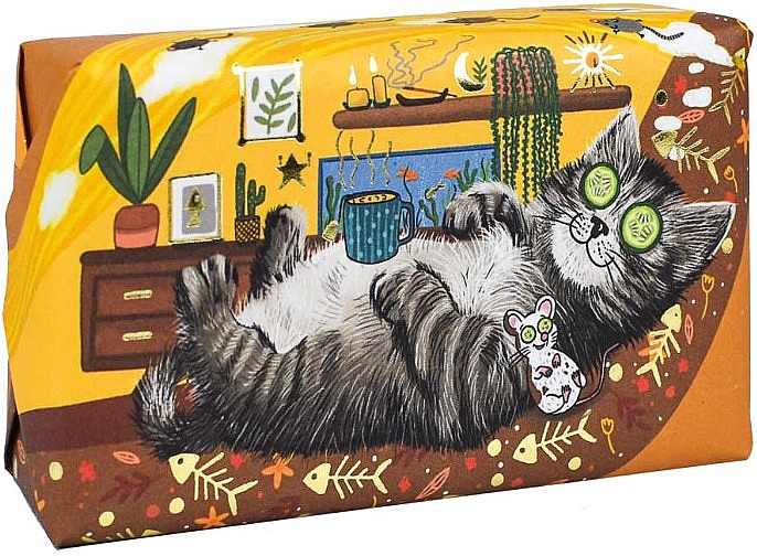 Mydło Kot - The English Soap Company Wonderful Animals Cat Soap — Zdjęcie N1