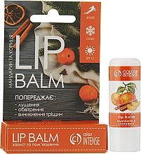 Ochronny balsam do ust Mandarynka i cynamon - Colour Intense Mandarin and Cinnamon Lip Balm — Zdjęcie N2