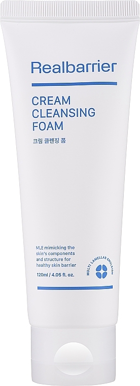 Pianka do mycia twarzy - Real Barrier Cream Cleansing Foam — Zdjęcie N3