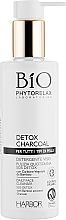 Kup Żel do oczyszczania twarzy z węglem aktywnym - Phytorelax Laboratories Bio Phytorelax Detox Charcoal Daily Face Cleanser Sos Detox