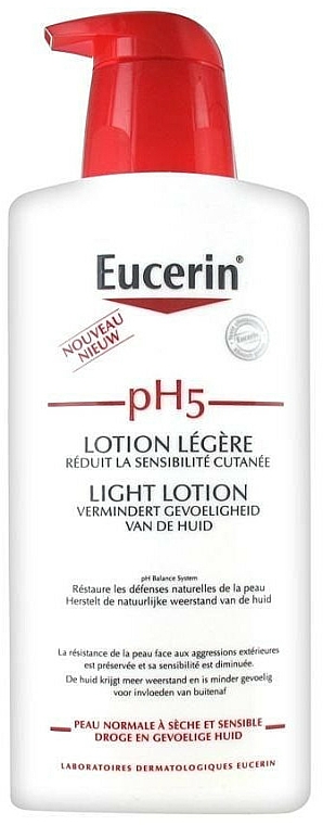 Lekki balsam do ciała - Eucerin PH5 Light Lotion — Zdjęcie N1