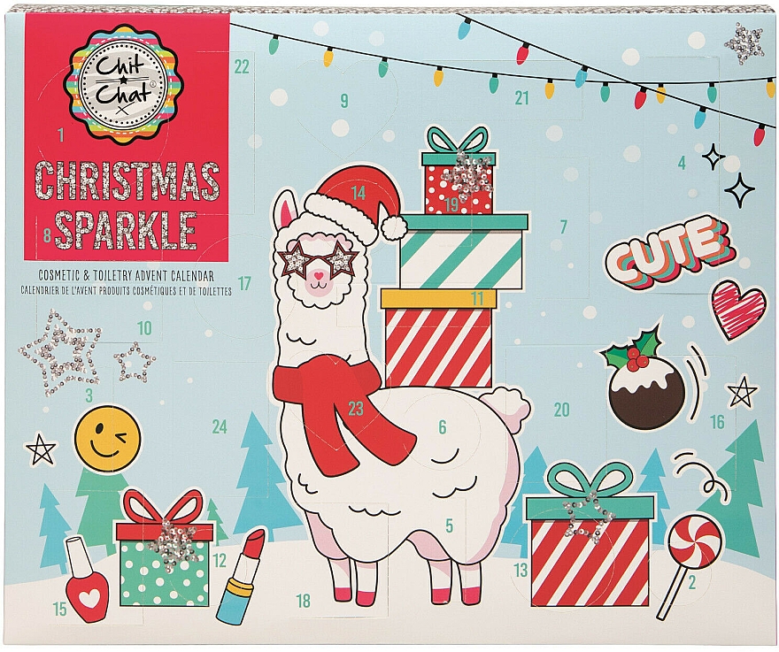 Kalendarz adwentowy, 24 produkty - Chit Chat Christmas Sparkle Advent Calendar — Zdjęcie N1