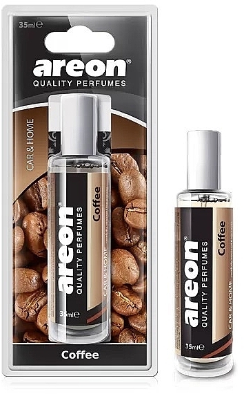 Dyfuzor zapachowy do samochodu Coffee - Areon Perfume Blister Coffee — Zdjęcie N1