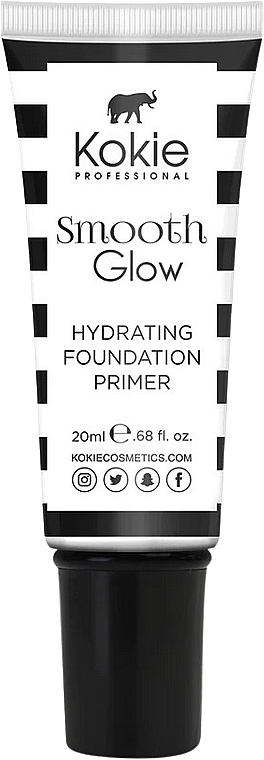 Podkład do twarzy - Kokie Professional Smooth Glow Foundation Primer Translucent — Zdjęcie N1