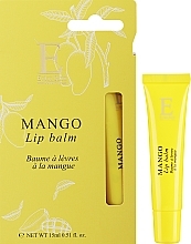 Balsam do ust o smaku mango - Eclat Skin London Mango Lip Balm — Zdjęcie N1