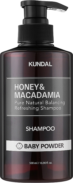Szampon do włosów - Kundal Honey & Macadamia Baby Powder Shampoo — Zdjęcie N1