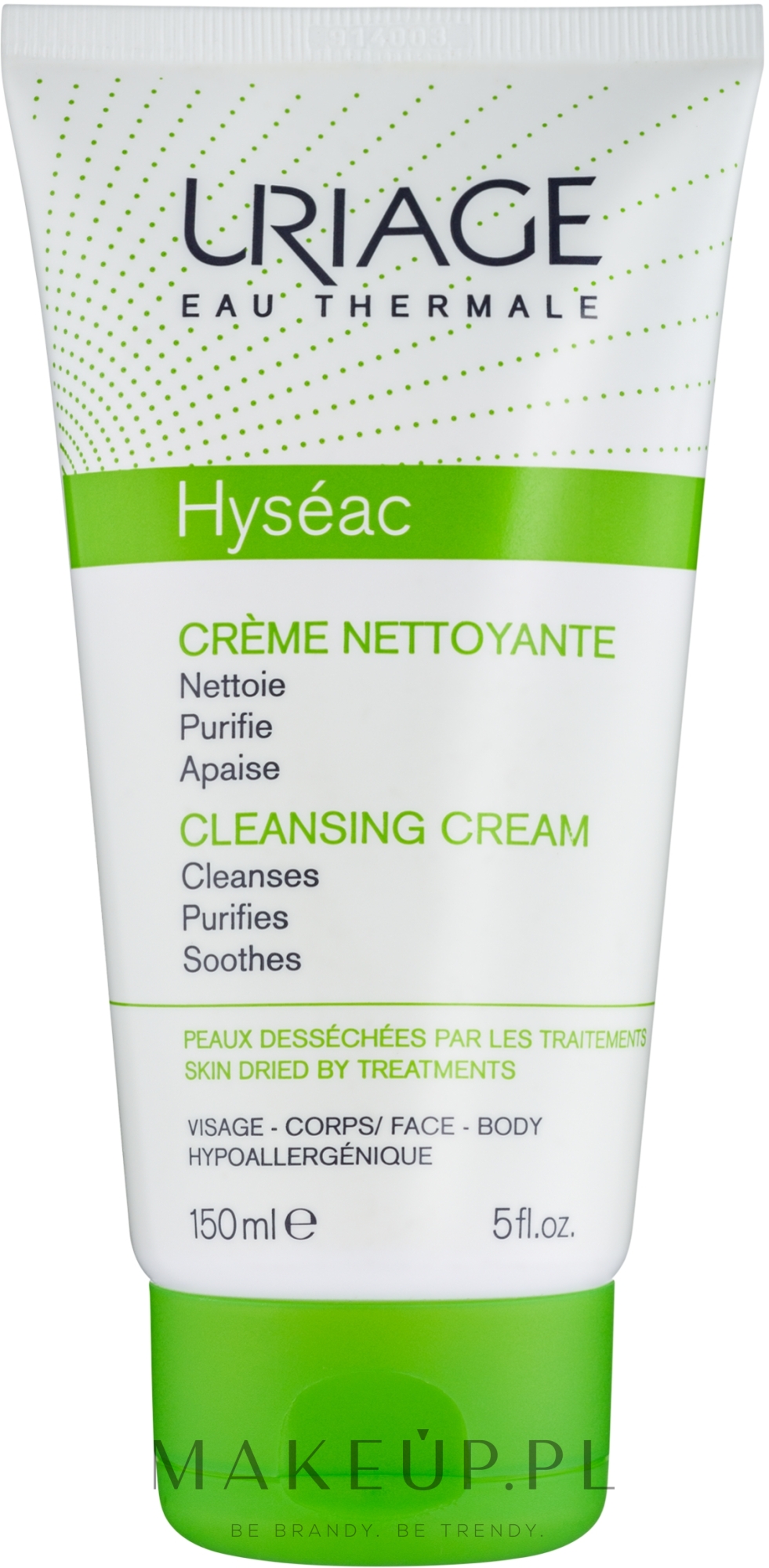 Oczyszczający krem do mycia twarzy i ciała - Uriage Hyséac Cleansing Cream — Zdjęcie 150 ml