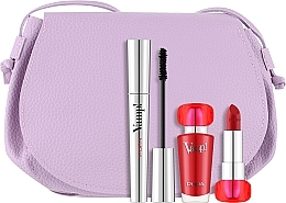 Kup Zestaw - Pupa Vamp! Mascara & Vamp! Lipstick Kit (mascara/9ml + lip/stick/3.5ml + bag/1pcs)